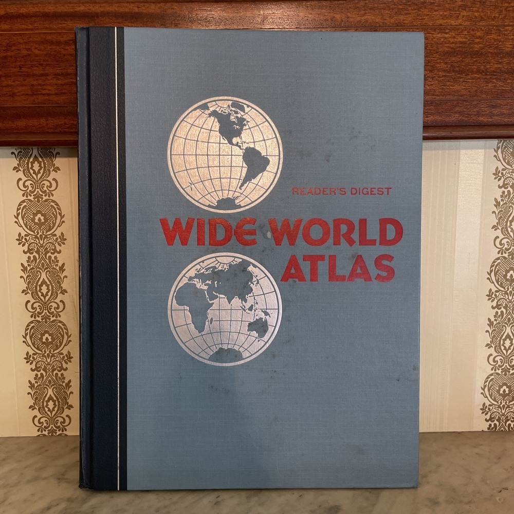 Reader s Digest Wide World Atlas 1984 Excellent | Knowledge Prepper Travel